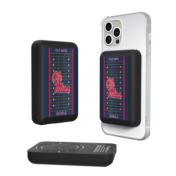 University of Mississippi Rebels Field Wireless Mag Power Bank