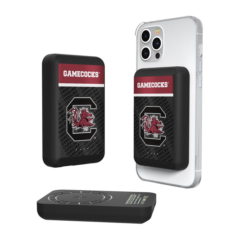 University of South Carolina Gamecocks Endzone Plus Wireless Mag Power Bank