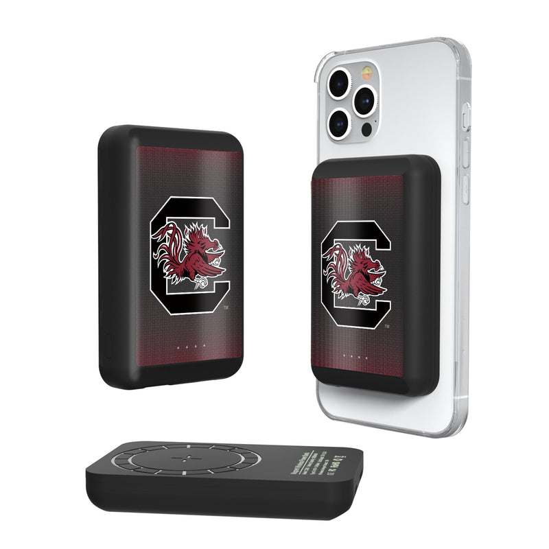 University of South Carolina Gamecocks Linen Wireless Mag Power Bank