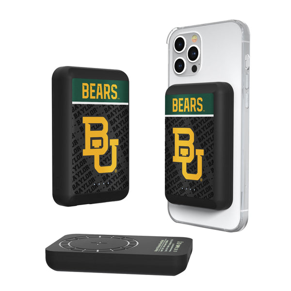 Baylor University Bears Endzone Plus Wireless Mag Power Bank