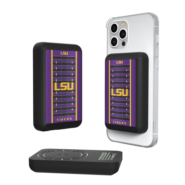 Louisiana State University Tigers Field Wireless Mag Power Bank