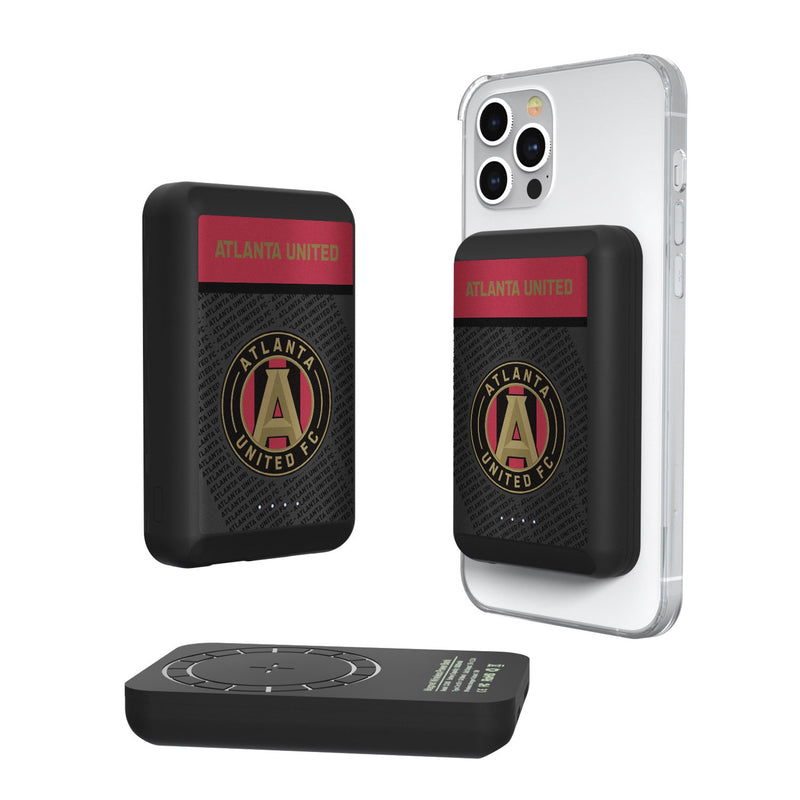 Atlanta United FC  Endzone Plus Wireless Mag Power Bank