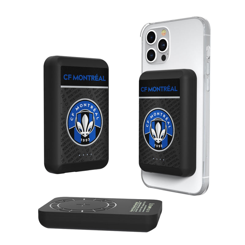 CF Montreal  Endzone Plus Wireless Mag Power Bank