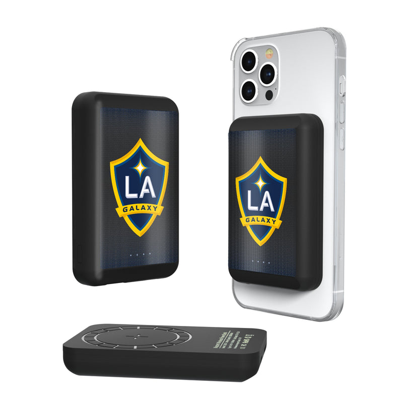 LA Galaxy  Linen Wireless Mag Power Bank