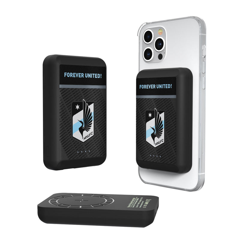 Minnesota United FC   Endzone Plus Wireless Mag Power Bank