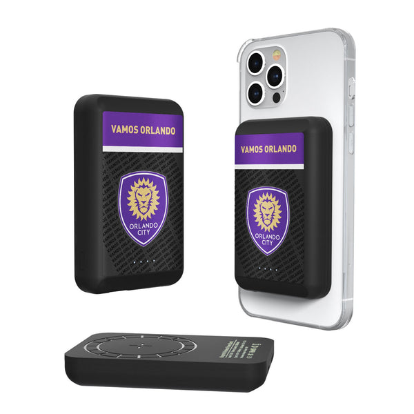 Orlando City Soccer Club  Endzone Plus Wireless Mag Power Bank