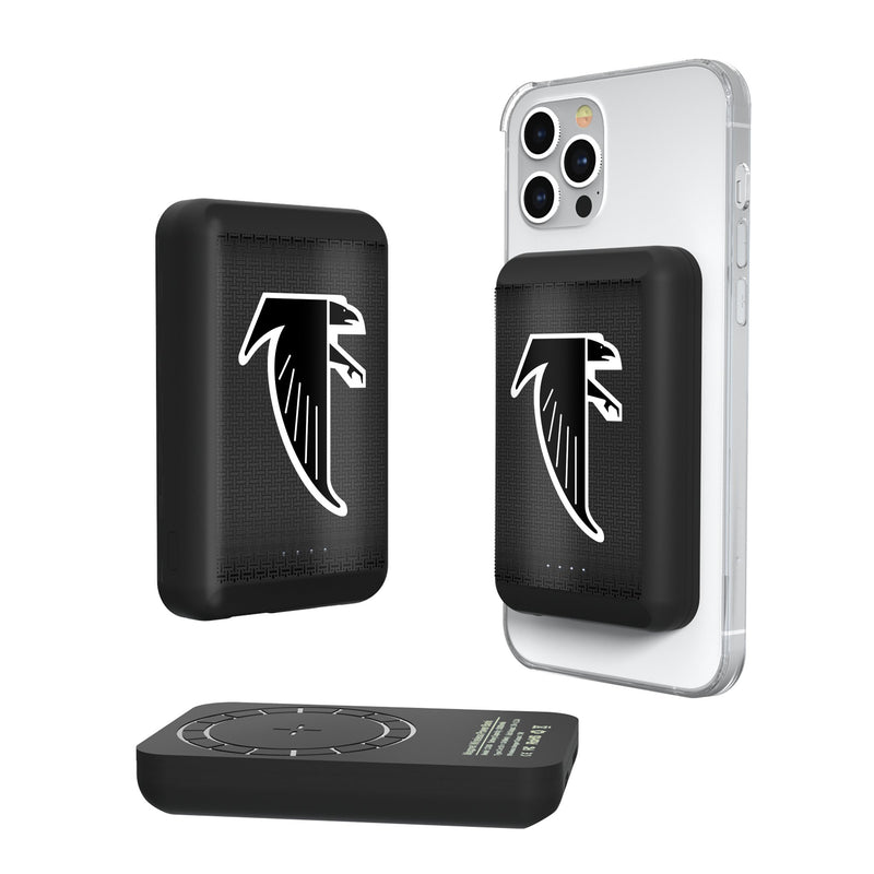 Atlanta Falcons Classic  Linen Wireless Mag Power Bank