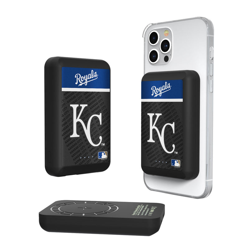 Kansas City Royals Endzone Plus Wireless Mag Power Bank