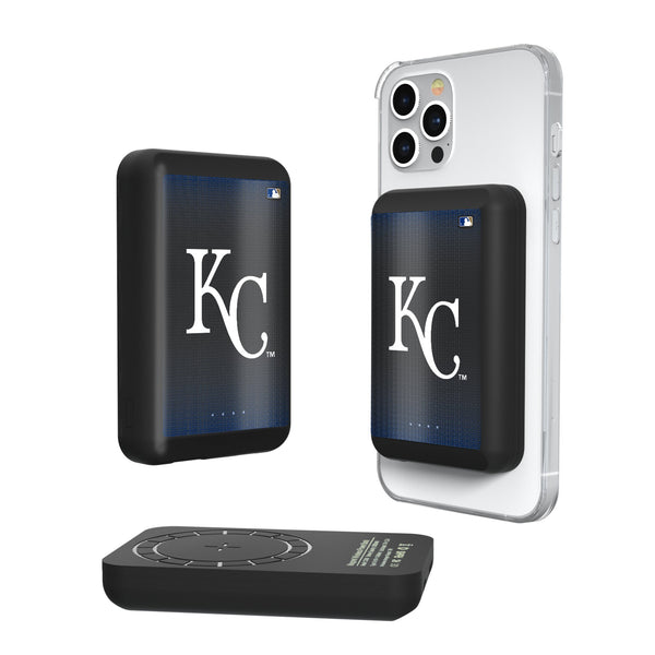 Kansas City Royals Linen Wireless Mag Power Bank