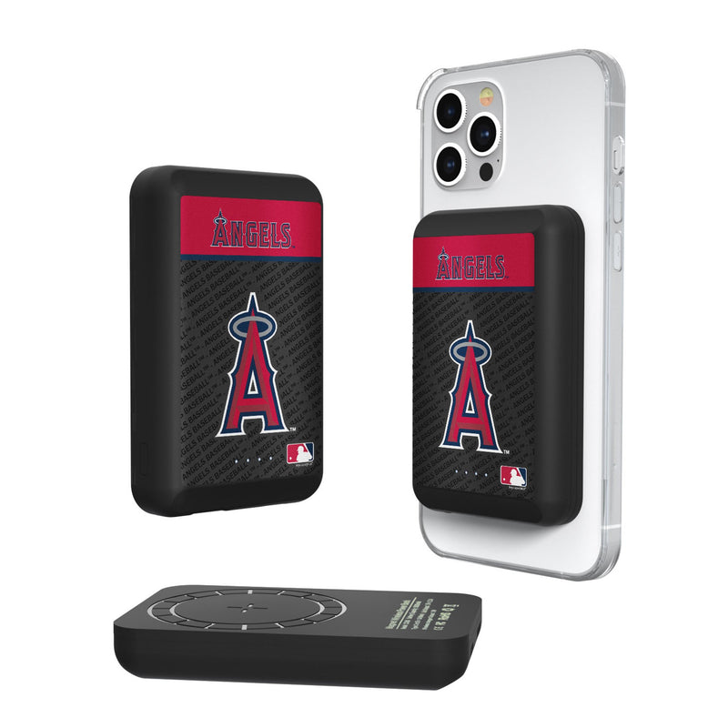 Los Angeles Angels Endzone Plus Wireless Mag Power Bank