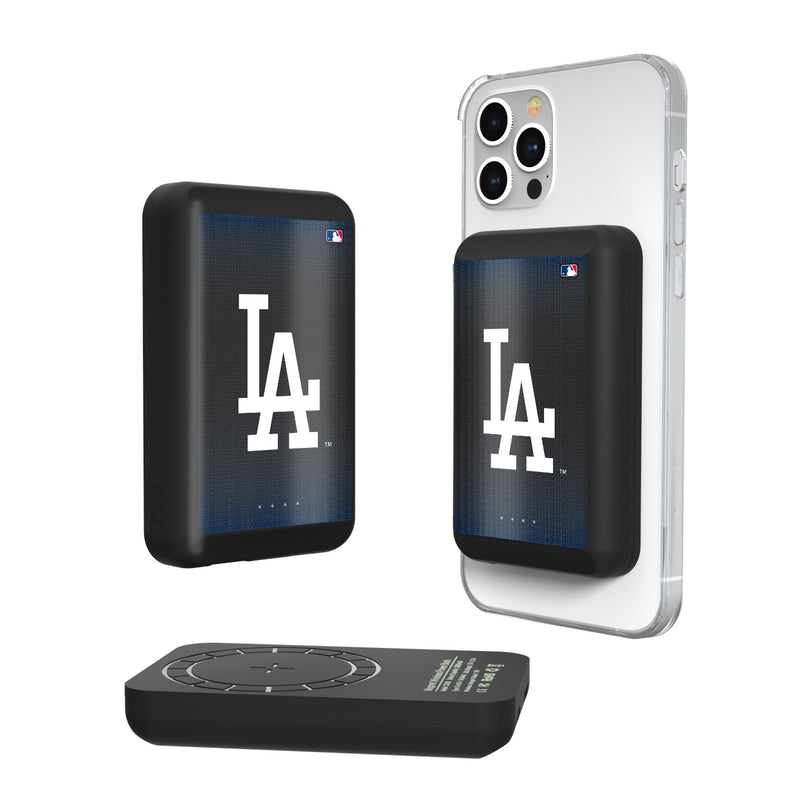 LA Dodgers Linen Wireless Mag Power Bank