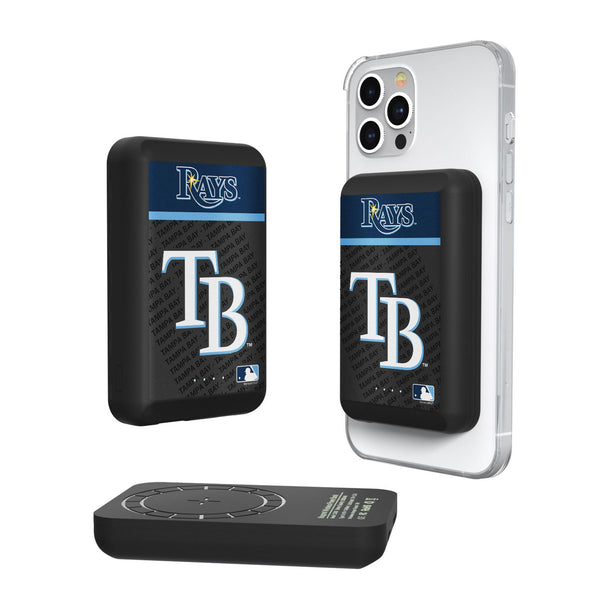 Tampa Bay Rays Endzone Plus Wireless Mag Power Bank