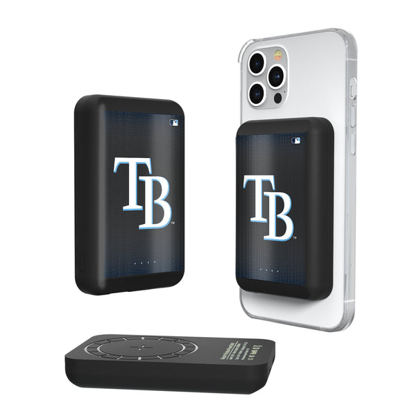 Tampa Bay Rays Linen Wireless Mag Power Bank