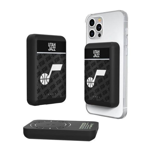 Utah Jazz Endzone Plus Wireless Mag Power Bank