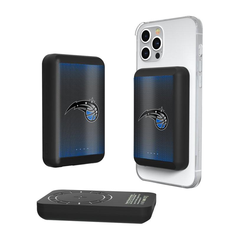 Orlando Magic Linen Wireless Mag Power Bank