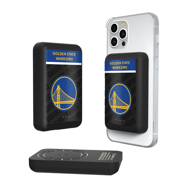 Golden State Warriors Endzone Plus Wireless Mag Power Bank