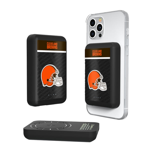 Cleveland Browns Endzone Plus Wireless Mag Power Bank