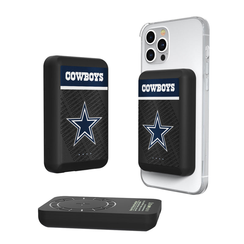 Dallas Cowboys Endzone Plus Wireless Mag Power Bank