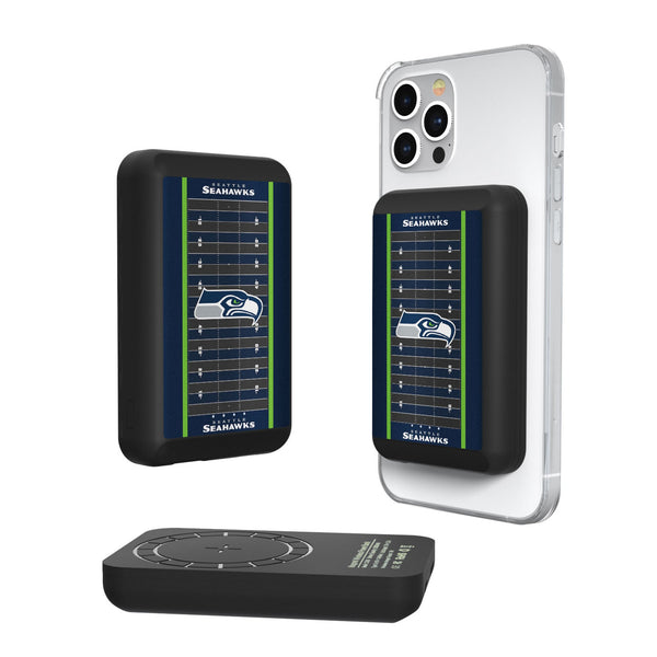 Seattle Seahawks Field Wireless Mag Power Bank