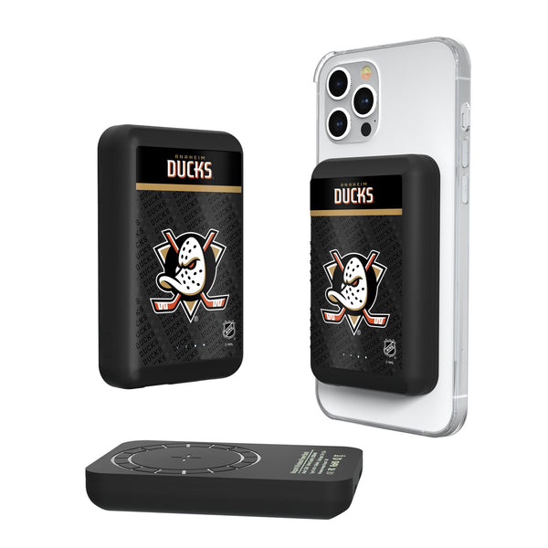 Anaheim Ducks Endzone Plus Wireless Mag Power Bank