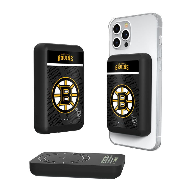 Boston Bruins Endzone Plus Wireless Mag Power Bank