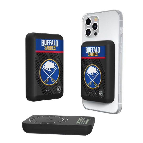 Buffalo Sabres Endzone Plus Wireless Mag Power Bank