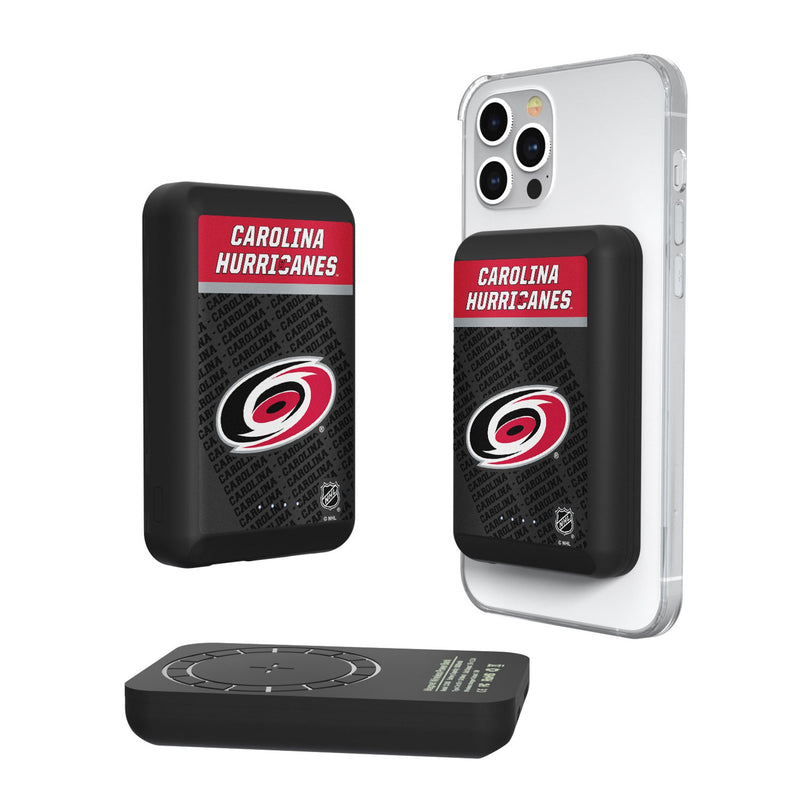 Carolina Hurricanes Endzone Plus Wireless Mag Power Bank