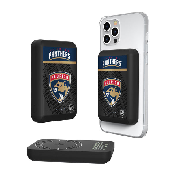 Florida Panthers Endzone Plus Wireless Mag Power Bank