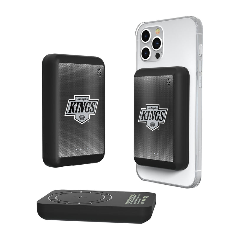 LA Kings Linen Wireless Mag Power Bank