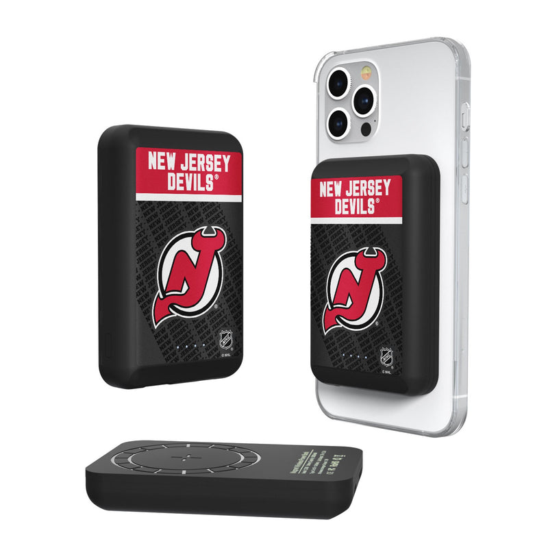 New Jersey Devils Endzone Plus Wireless Mag Power Bank