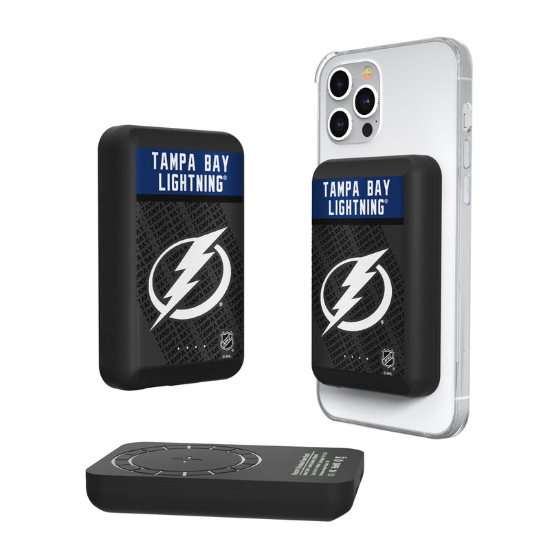 Tampa Bay Lightning Endzone Plus Wireless Mag Power Bank