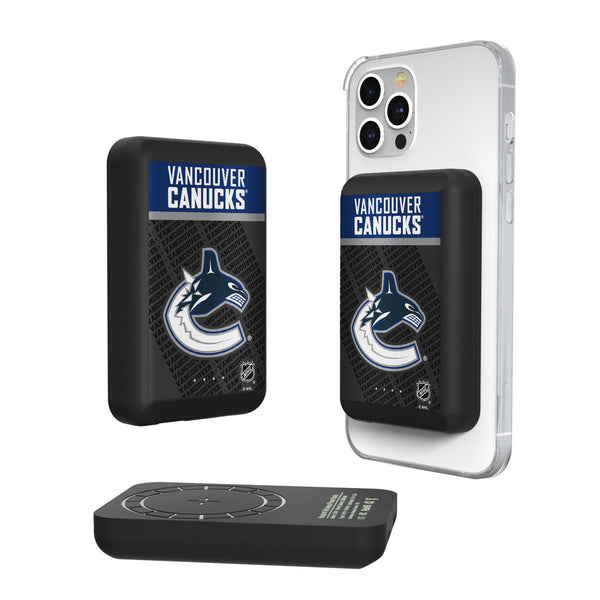 Vancouver Canucks Endzone Plus Wireless Mag Power Bank