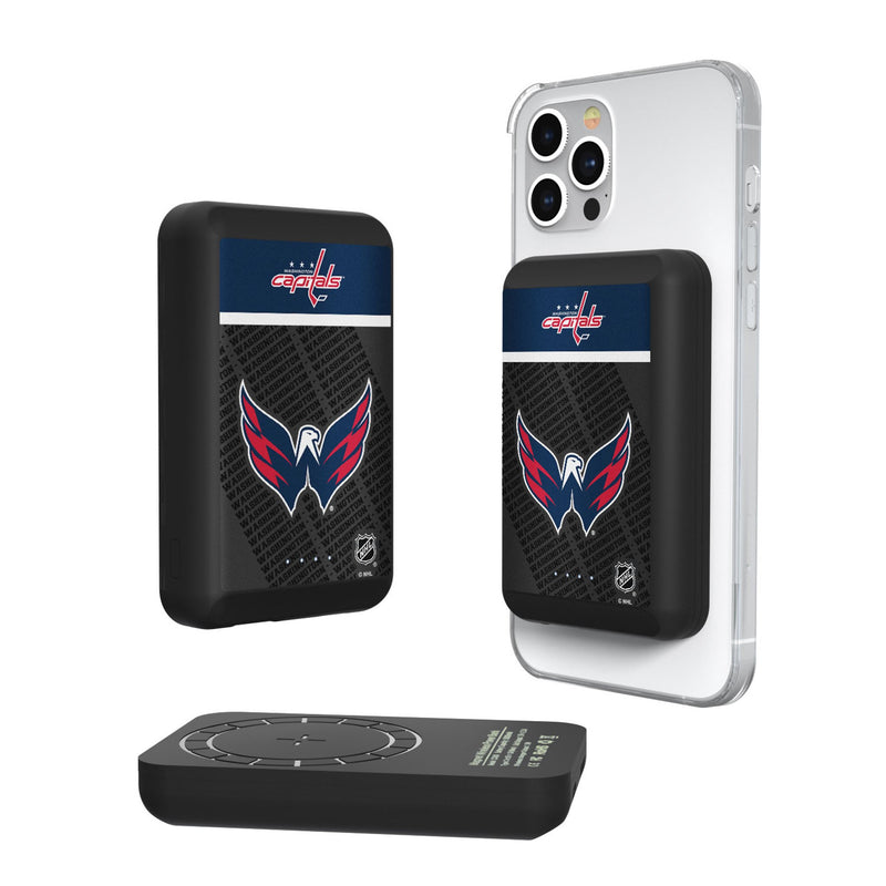 Washington Capitals Endzone Plus Wireless Mag Power Bank