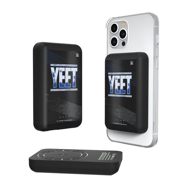 Jey Uso Steel Wireless Mag Power Bank