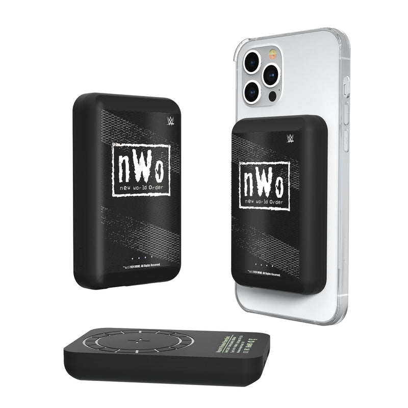 New World Order Steel Wireless Mag Power Bank