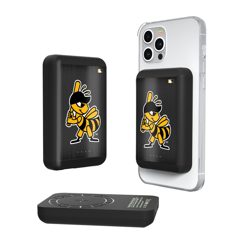 Salt Lake Bees Linen Wireless Mag Power Bank