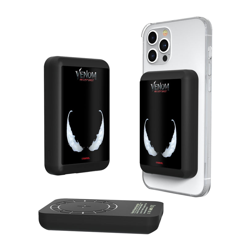 Marvel Venom Badge Wireless Mag Power Bank