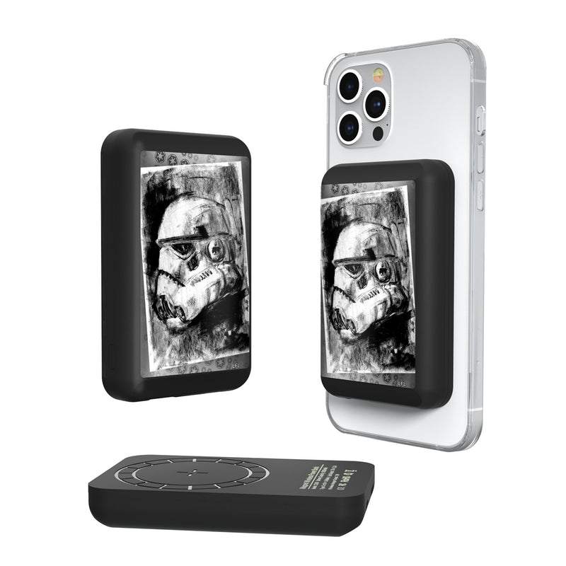 Star Wars Stormtrooper Portrait Wireless Mag Power Bank