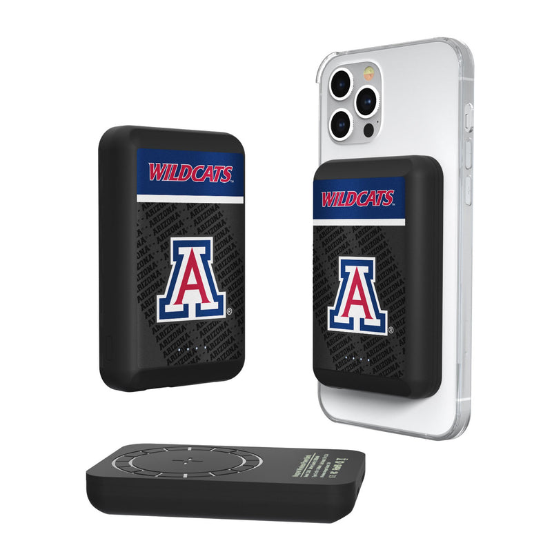 University of Arizona Wildcats Endzone Plus Wireless Mag Power Bank