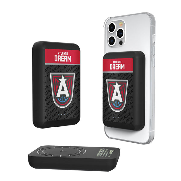 Atlanta Dream Endzone Plus Wireless Mag Power Bank