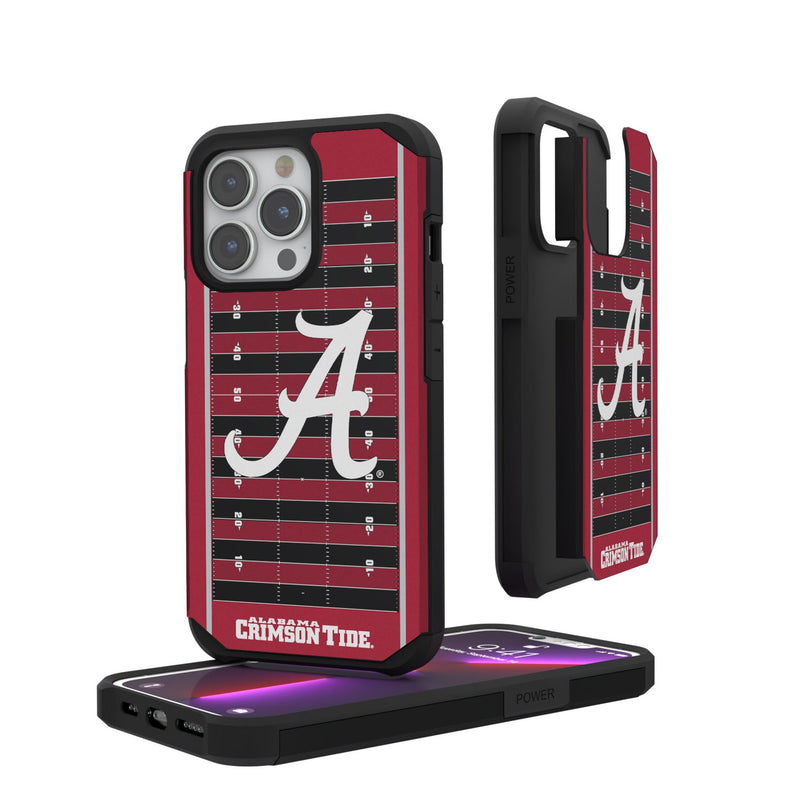 University of Alabama Crimson Tide Script A Field iPhone Rugged Phone Case