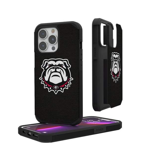 University of Georgia Bulldogs Uga Solid iPhone Rugged Phone Case