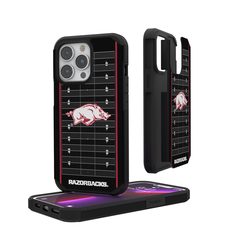 University of Arkansas Fayetteville Razorbacks Field iPhone Rugged Phone Case