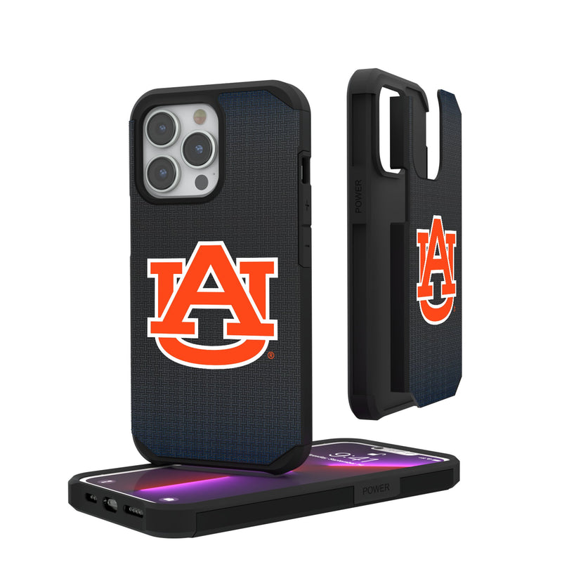 University of Auburn Tigers Linen iPhone Rugged Phone Case