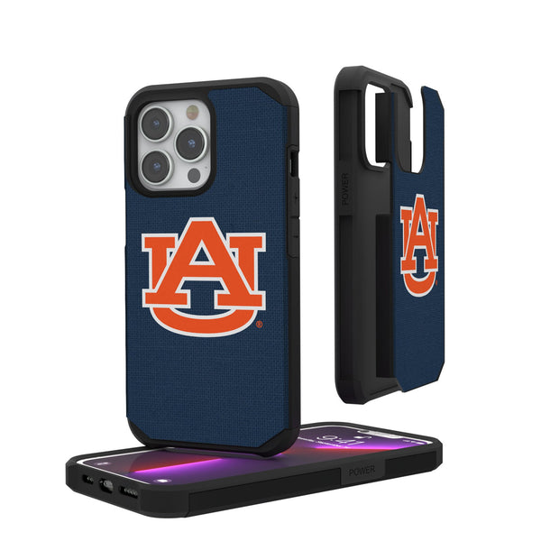 University of Auburn Tigers Solid iPhone Rugged Phone Case