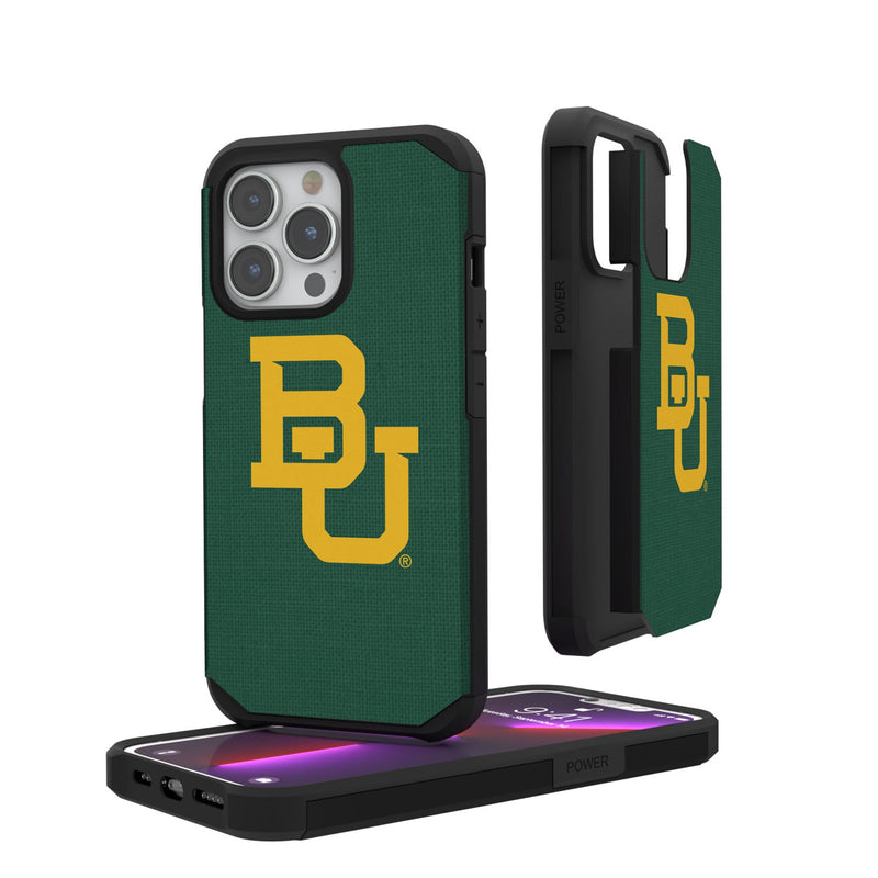 Baylor University Bears Solid iPhone Rugged Phone Case