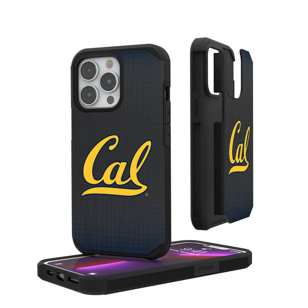 University of California Berkeley Golden Bears Linen iPhone Rugged Phone Case