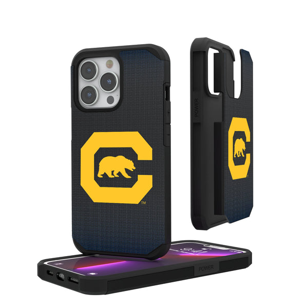 University of California Berkeley Golden Bears Linen iPhone Rugged Phone Case