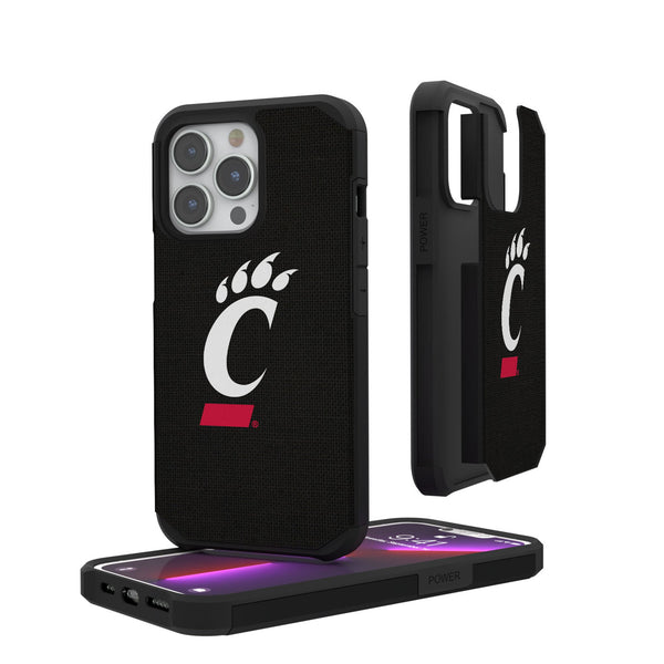 University of Cincinnati Bearcats Solid iPhone Rugged Phone Case