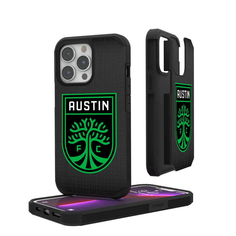 Austin FC  Linen iPhone Rugged Phone Case